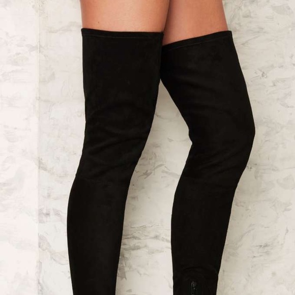 Lust For Life Over the knee boot clear heel - Picture 4 of 5